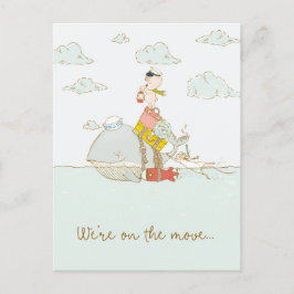 Vi är på väg att flytta vykort