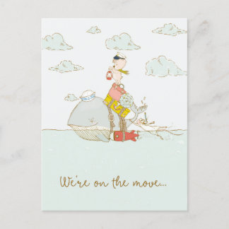 Vi är på väg att flytta vykort