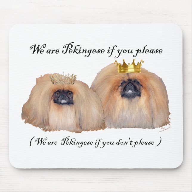 Vi är Pekingeser Musmatta (Framsidan)