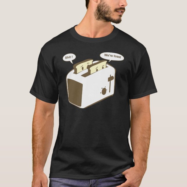 vi är rostat bröd tee (Framsida)