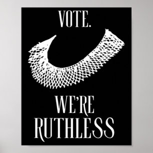 Vi är Ruthless Womens Höger Poster