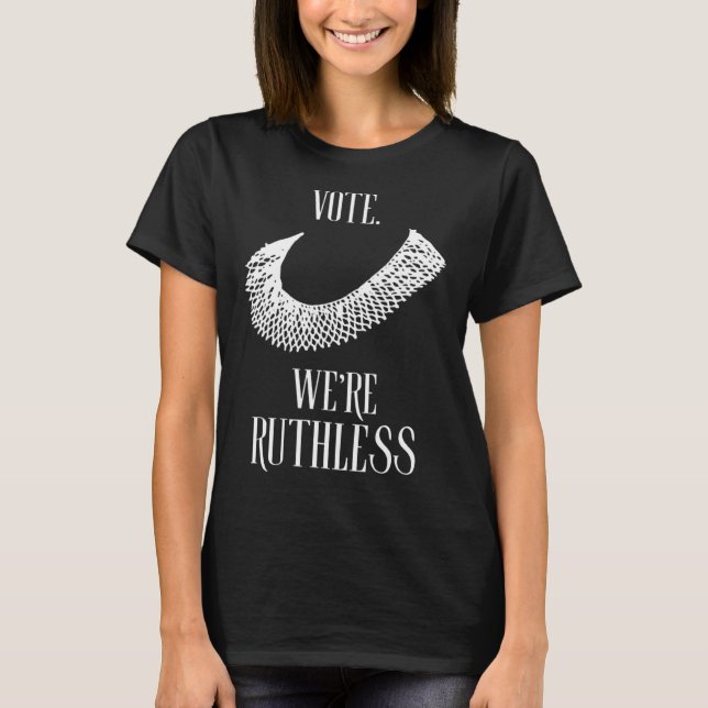 Vi är Ruthless Womens Höger T Shirt (Framsida)