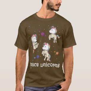 Vi är rymdfarkosten Unicorn Astronaut T-Sh T Shirt