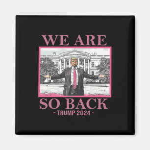 Vi är så Byck Trump 2024 Magnet