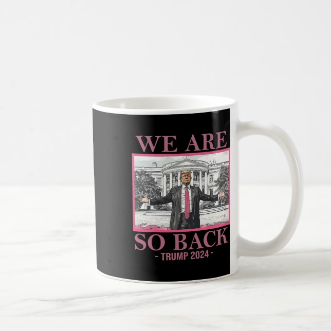Vi är så Byck Trump 2025  Kaffemugg (Höger)