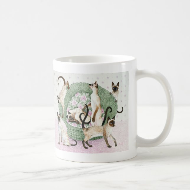 Vi är Siamese, om du behar Kaffemugg (Höger)