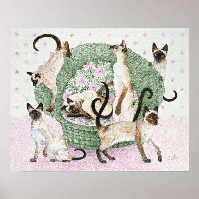 Vi är siameser om ni är snälla poster (Framsidan)