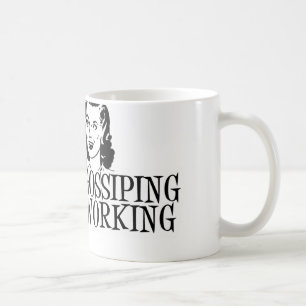 Vi är skvallra inte oss knyter kontakt B&W Kaffemugg