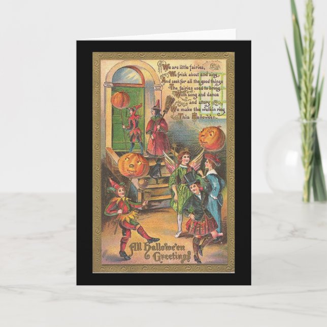 Vi är små Älvor Kort (Framsida)