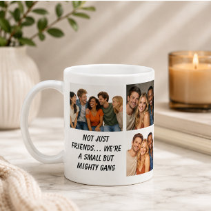 Vi är som en riktigt liten liga Roligt vänskap Kaffemugg