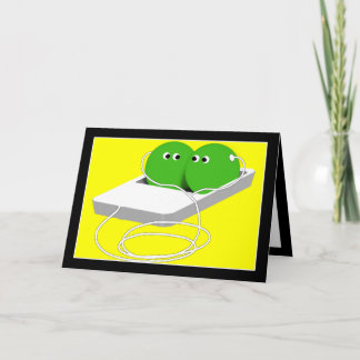 Vi är som två ärter i en Pod Kort