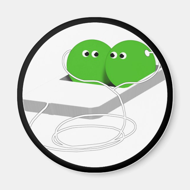 Vi är som två ärter i en Pod Magnet (Framsidan)