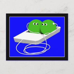 Vi är som två ärter i en Pod Vykort