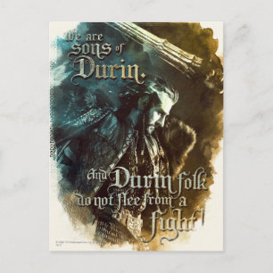 Vi är sons of Durin Vykort