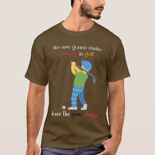 Vi är Spelförändrare – Styrka Din Mentalitet, Led  T Shirt (Framsida)