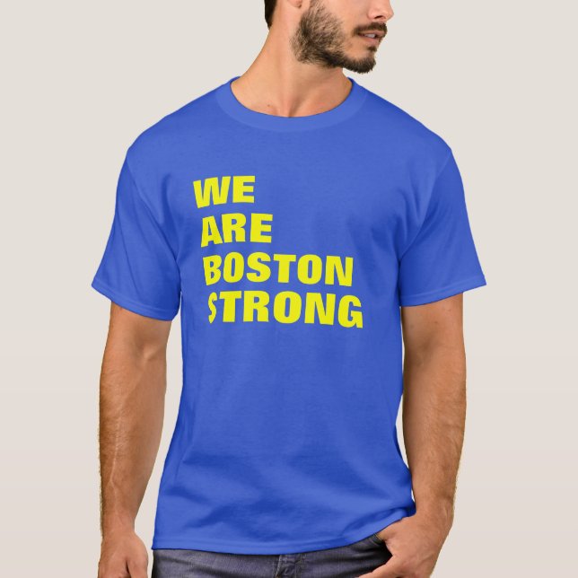 VI ÄR STARKA BOSTON T SHIRT (Framsida)
