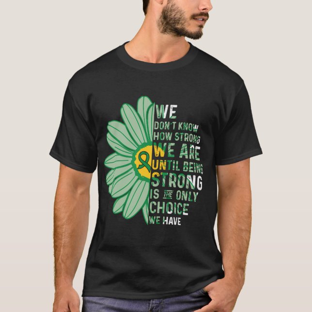 Vi är starka, trafikerade och medvetna om hjärnska t shirt (Framsida)