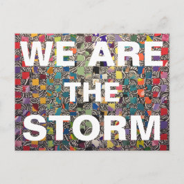 Vi är STORM-vykortet för Tack Vykort