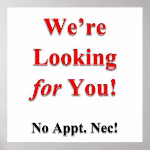 Vi är Tittar för Poster projektionsyta