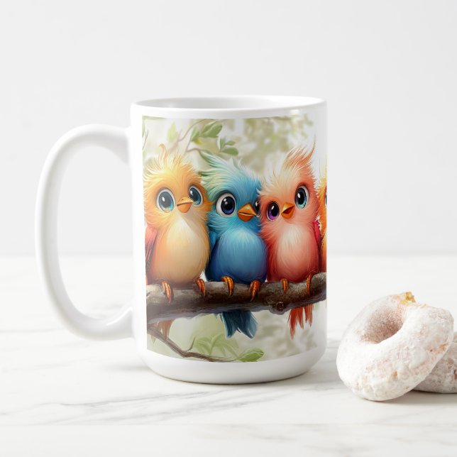 Vi är tweet's kaffemugg (Med munk)