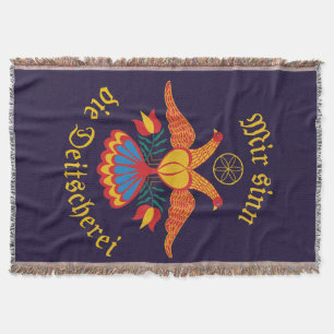 Vi är tyskarna - Tysklands flagga Filt