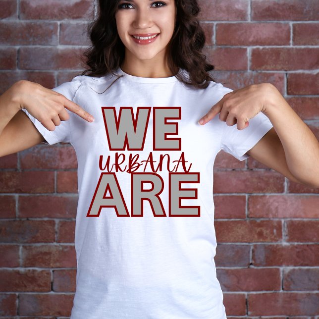 Vi är Urbana Tshirt T Shirt (Skapare uppladdad)