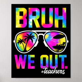 Vi är ute på sommartid i skolan förra dagen poster