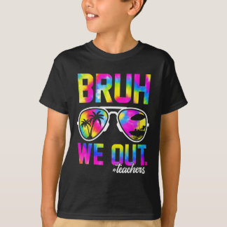 Vi är ute på sommartid i skolan förra dagen t shirt