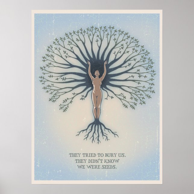 Vi är utsäde poster (Framsidan)