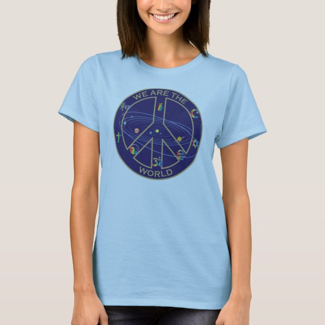 VI ÄR VÄRLDEN T-SHIRT (Framsida)