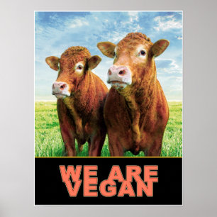 VI ÄR VEGANEN POSTER