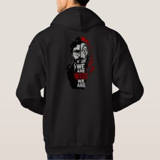 Vi är vem vi är Popkultur kupp Mask T-shirt Hoodie