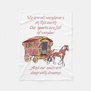 Vi är vinnare fleecefilt