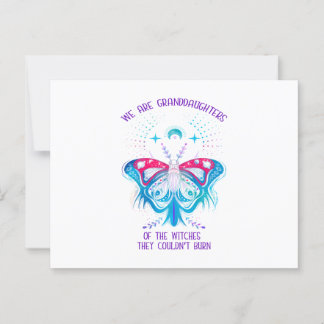 Vi är vittnenas morrdöttrar vykort