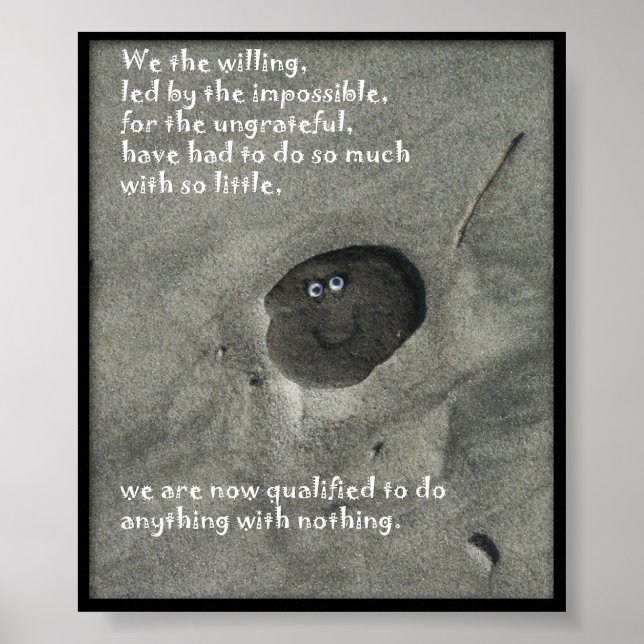 Vi är Willing Poster (Framsidan)