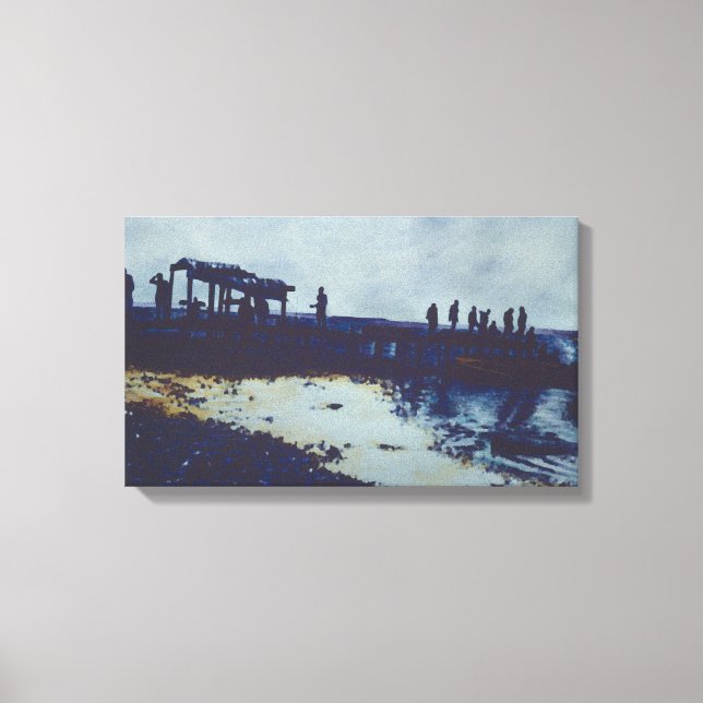 Vi åt all fisk, nu då? canvastryck (Framsida)