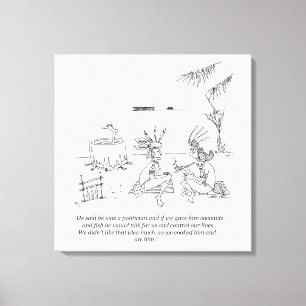 Vi Ate Him kanvastryck