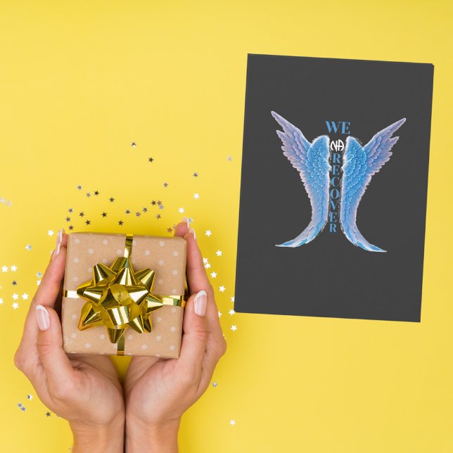 Vi återhämtar - NA Narcotics Anonymous Julkort (Skapare uppladdad)