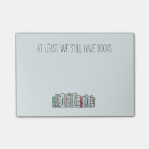 Vi åtminstone stillar har bokar