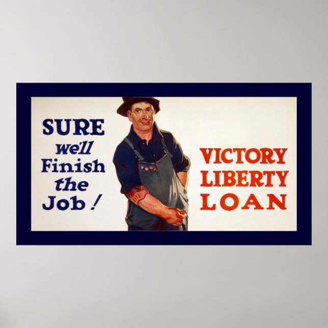 Vi Avslutar jobbet! gräns Poster (Framsidan)