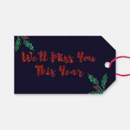 Vi Avstånd julen i Social. Presentetikett