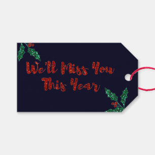 Vi Avstånd julen i Social. Presentetikett