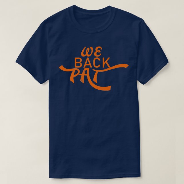 Vi backar papp 2 t shirt (Design framsida)