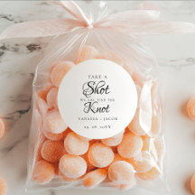 Vi band knatten så ta ett skott bröllopsförmån