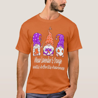 Vi Bära Lavender Orange för psoriasisartrit A T Shirt