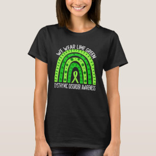 Vi Bära Lime Green för dysthymiska sjukdomar hos v T Shirt