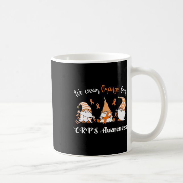 Vi Bära med Orange för kunskap om krissituationer Kaffemugg (Höger)