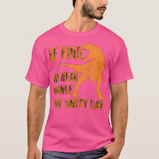 Vi Bära Orange Unity Day Orange Dinos T Shirt