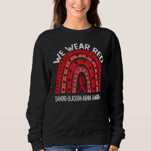 Vi Bära Red Rainbow för Diamond Blackfan Anemi Aw T Shirt