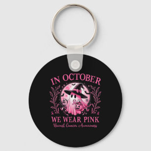 Vi Bära Rosa Breast Cancer Awareness Halloween Gho Nyckelring